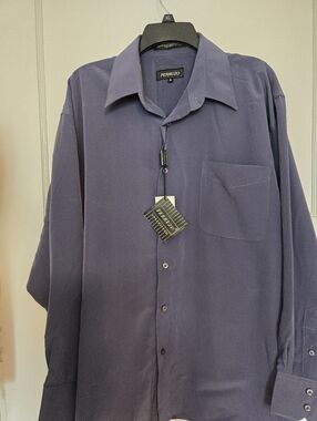 Peruzzo Italian Men's Long Sleeve Button-Up Shirt - Extra Large NWT